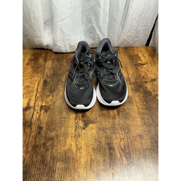 Saucony Running Shoes Womens Size 8 Wide Black White Ride 15 Sneakers S10730-05 - Picture 2 of 11